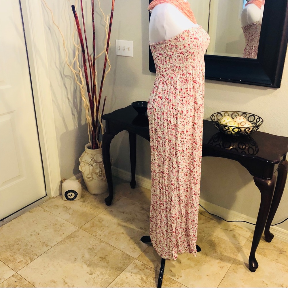 Floral print maxi sundress - Picture 3 of 5